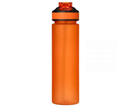Бутылка для воды Flip, оранжевая, Цвет: оранжевый, Объем: 700, Размер: 75x75x260, изображение 3