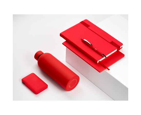 Беспроводное зарядное устройство с подсветкой 15W Auris, красное, Цвет: красный, Размер: 134x103x15, изображение 9