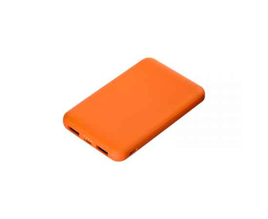 Подарочный набор Alpha, коричневый/оранжевый (ежедневник, ручка, аккумулятор), изображение 3