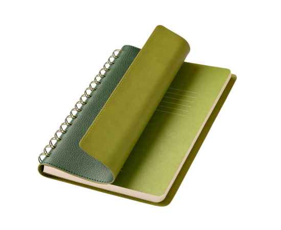 Подарочный набор Vista, зеленый (ежедневник, ручка, зарядная станция), изображение 2