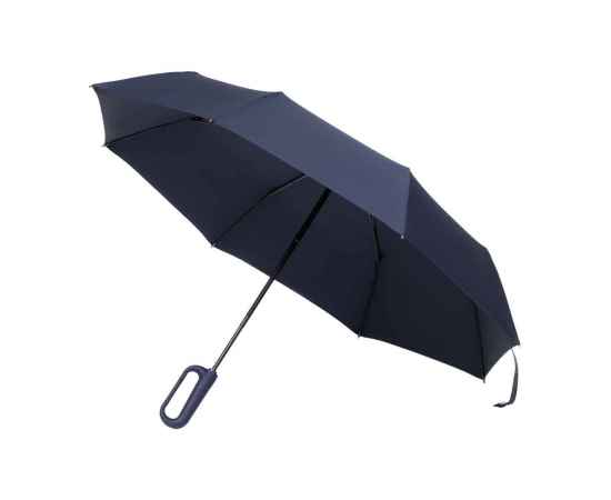 Зонт складной Azimut, синий, Цвет: синий, Размер: 68x375x68