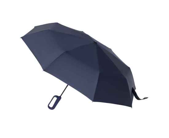 Зонт складной Azimut, синий, Цвет: синий, Размер: 68x375x68, изображение 2