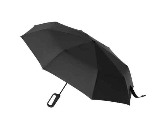 Зонт складной Azimut, черный, Цвет: черный, Размер: 68x375x68, изображение 2