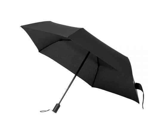 Зонт складной Atlanta, черный, Цвет: черный, Размер: 62x310x62