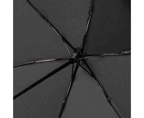 Зонт складной Atlanta, черный, Цвет: черный, Размер: 62x310x62, изображение 9