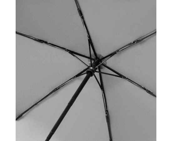 Зонт складной Atlanta, серый, Цвет: серый, Размер: 62x310x62, изображение 9