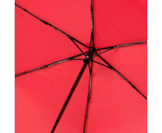Зонт складной Atlanta, красный, Цвет: красный, Размер: 62x310x62, изображение 9