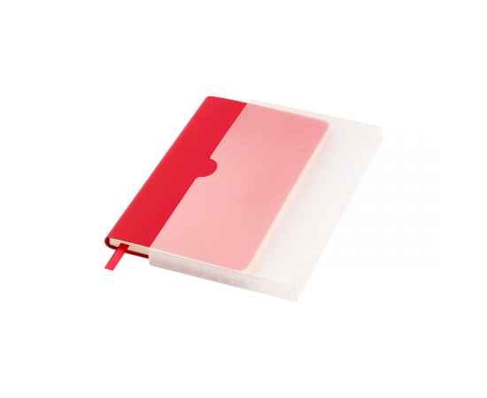 Ежедневник Spark mini A6 недатированный, красный, Цвет: красный, бежевый, бежевый, бежевый, Размер: 151x106x15, изображение 3