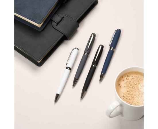 Шариковая ручка Monreal, белая, Цвет: белый, Размер: 14x130x9, изображение 4