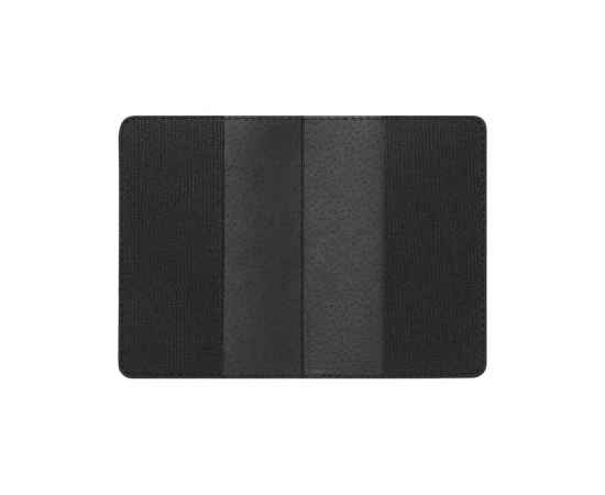 Обложка на паспорт Tweed, черная, изображение 3