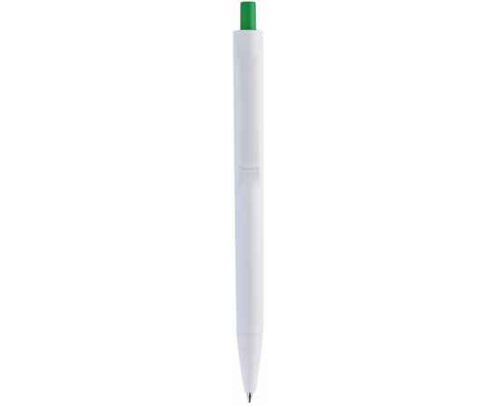 Ручка IGLA COLOR Белая с зеленеой кнопкой 1033.02, изображение 3