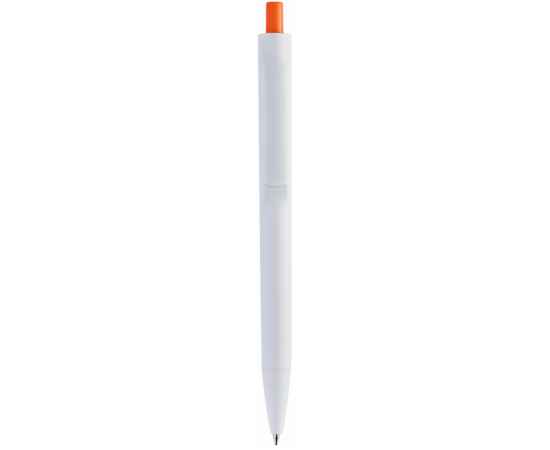 Ручка IGLA COLOR Белая с оранжевой кнопкой 1033.05, изображение 3