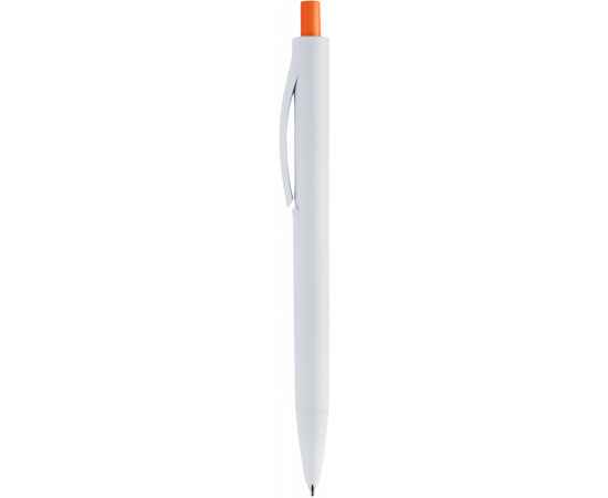 Ручка IGLA COLOR Белая с оранжевой кнопкой 1033.05, изображение 2