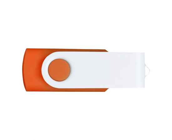 Флешка TWIST WHITE COLOR Оранжевая с белым 4015.05.07.4ГБ, изображение 3