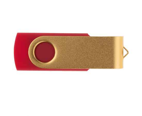 Флешка TWIST COLOR MIX Красная с золотистым 4016.03.17.8ГБ, изображение 3