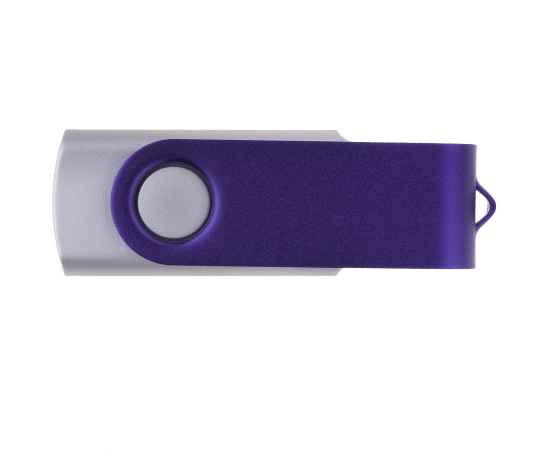 Флешка TWIST COLOR MIX Серебристая с фиолетовым 4016.06.11.8ГБ, изображение 3