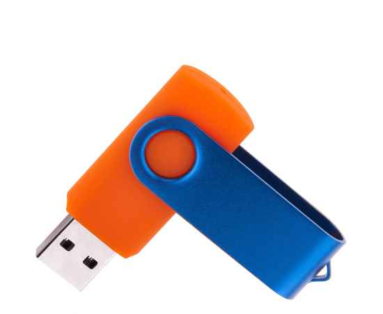 Флешка TWIST COLOR MIX Оранжевая с синим 4016.05.01.8ГБ, изображение 2