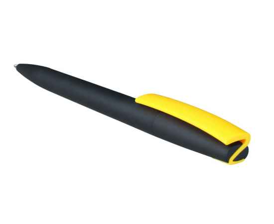 Ручка ZETA SOFT MIX Черная с желтым 1024.08.04, изображение 4