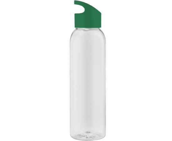 Бутылка для воды BINGO 630мл. Прозрачная с зеленым 6071.20.02, изображение 2