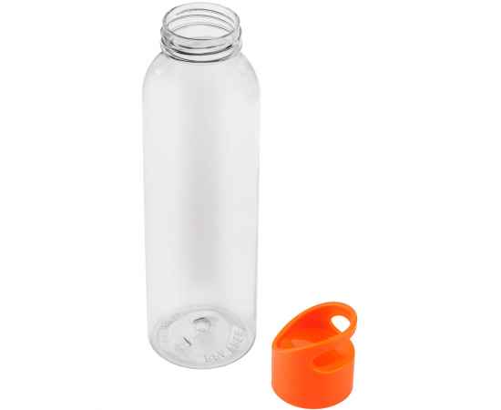 Бутылка для воды BINGO 630мл. Прозрачная с оранжевым 6071.20.05, изображение 3