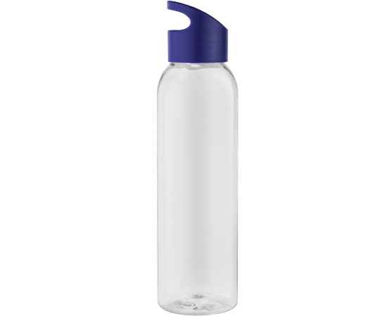 Бутылка для воды BINGO 630мл. Прозрачная с синим 6071.20.01, изображение 2