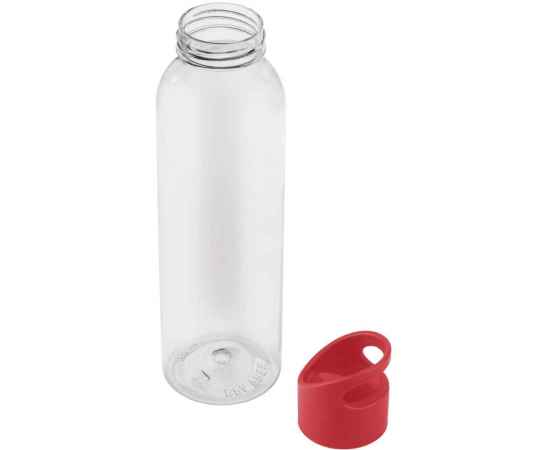 Бутылка для воды BINGO 630мл. Прозрачная с красным 6071.20.03, изображение 3