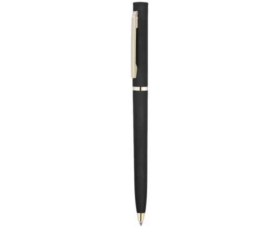 Ручка EUROPA SOFT GOLD Черная 2027.08, изображение 2