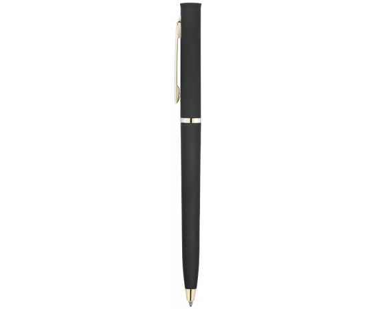 Ручка EUROPA SOFT GOLD Черная 2027.08, изображение 3