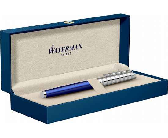 Перьевая ручка Waterman Hemisphere French riviera Deluxe BLU LOUNGE в подарочной коробке, изображение 5