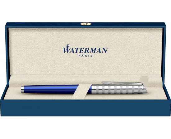 Перьевая ручка Waterman Hemisphere French riviera Deluxe BLU LOUNGE в подарочной коробке, изображение 2
