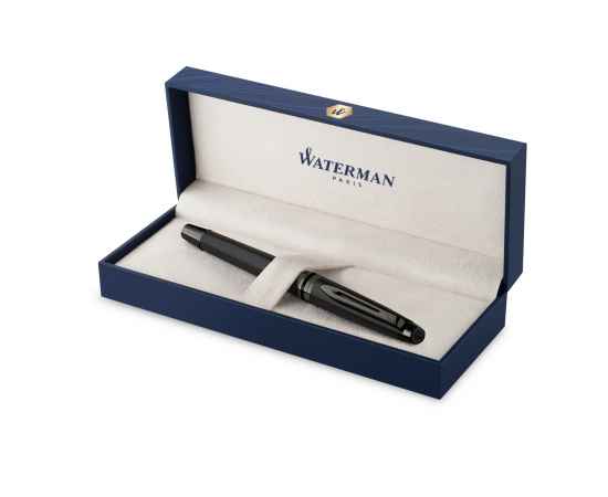 Перьевая ручка Waterman Expert Black F BLK в подарочной упаковке, изображение 2