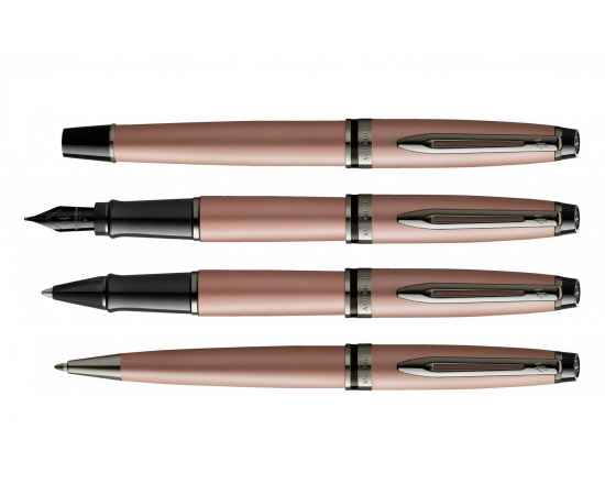 Шариковая ручка Waterman Expert Rose Gold, цвет чернил Mblue,  в подарочной упаковке, изображение 7