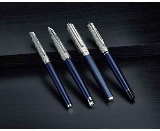 Перьевая ручка Waterman 'Exception SE Deluxe Blue CT' синяя, перо:M , в подарочной упаковке., изображение 11
