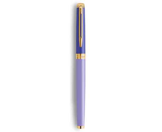 Ручка роллер Waterman Hemisphere Colour Blocking Purple GT, стержень: F, цвет: Black, в подарочной упаковке, изображение 3