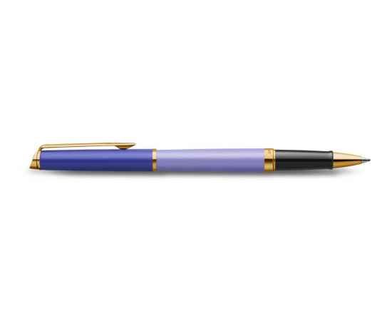 Ручка роллер Waterman Hemisphere Colour Blocking Purple GT, стержень: F, цвет: Black, в подарочной упаковке, изображение 5