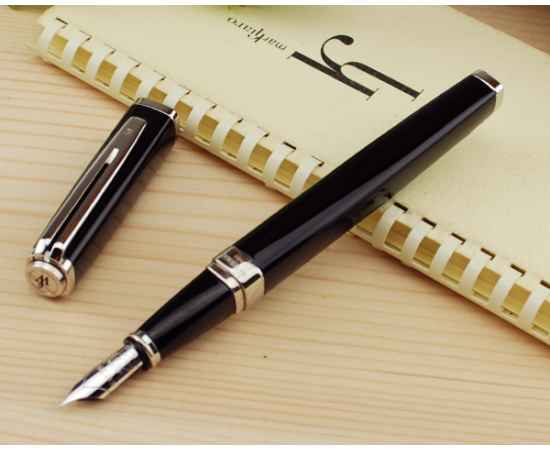 Перьевая ручка Waterman Exception, цвет: Slim Black ST, перо: F/M, изображение 2