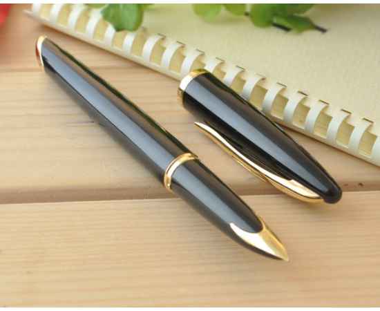 Перьевая ручка Waterman Carene, цвет: Black GT, перо: F, изображение 8
