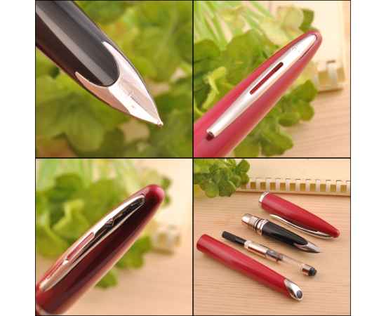 Перьевая ручка Waterman Carene, цвет: Glossy Red Lacquer ST, изображение 4