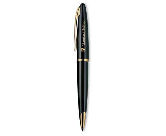 Шариковая ручка Waterman Carene, цвет: Black GT, стержень: Mblue, изображение 2
