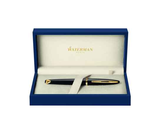 Перьевая ручка Waterman Carene, цвет: Black GT, перо: F, изображение 10