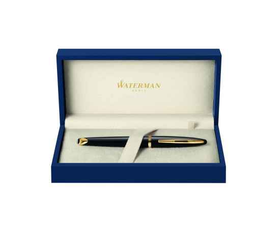 Ручка-роллер Waterman Carene, цвет: Black GT, стержень: Fblk, изображение 5