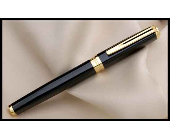 Перьевая ручка Waterman Exception, цвет: Slim Black GT, перо: F/M, изображение 11