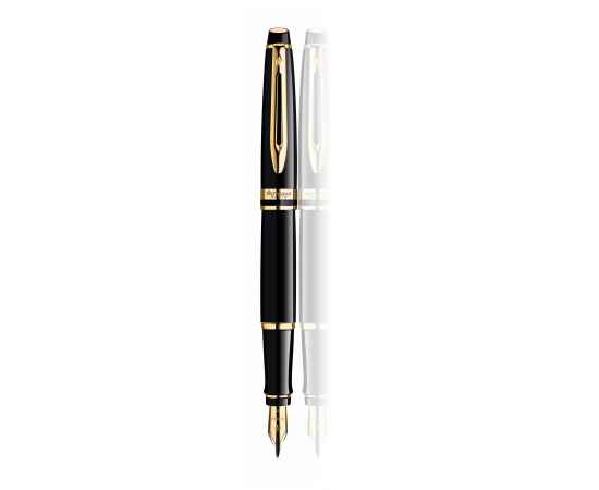 Перьевая ручка Waterman Expert 3, цвет: Black Laque GT, перо: F, изображение 12