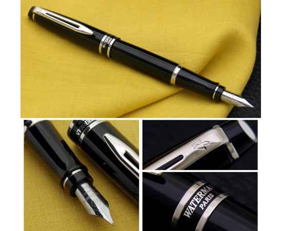 Перьевая ручка Waterman Expert 3, цвет: Black CT, перо: F, изображение 4