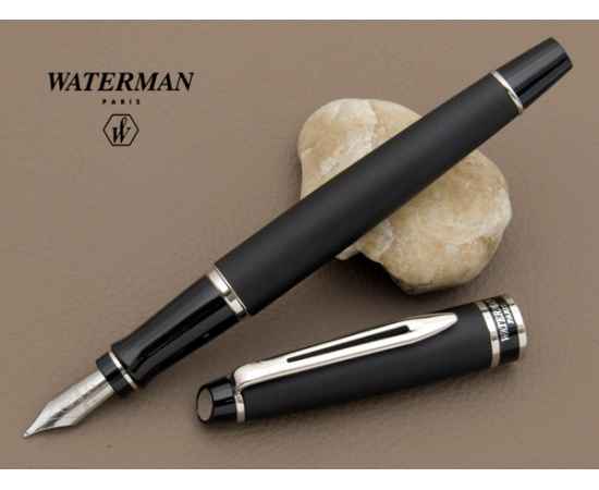 Перьевая ручка Waterman Expert 3, цвет: Matte Black CT, перо: F, изображение 5