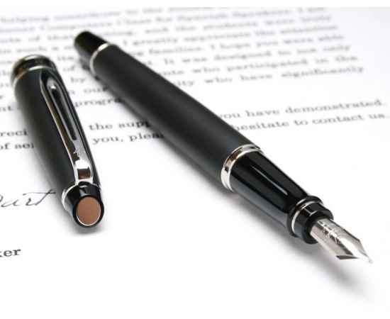 Перьевая ручка Waterman Expert 3, цвет: Matte Black CT, перо: F, изображение 6