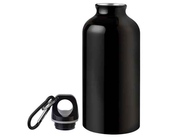 Бутылка для воды TIRON 400мл. Черная 6150.08, изображение 2