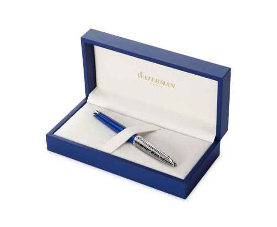 Шариковая ручка Waterman Expert 3, цвет: Stainless Steel GT, стержень: Mblue, изображение 6