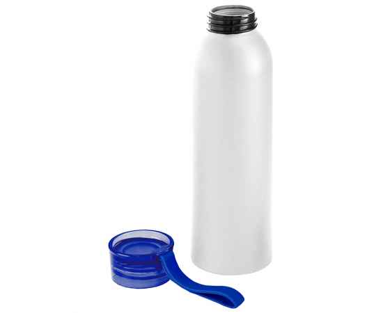 Бутылка для воды VIKING WHITE 650мл. Белая с синей крышкой 6143.01, изображение 2
