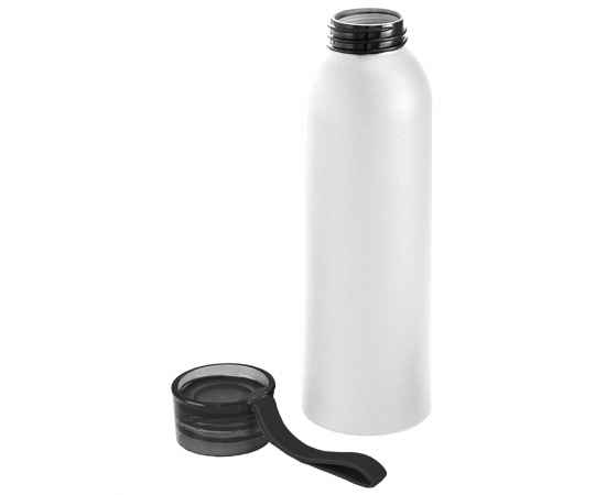 Бутылка для воды VIKING WHITE 650мл. Белая с черной крышкой 6143.08, изображение 2